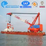 Telescopic Hydraulic Marine Shipbuilding Floating Cranes
