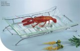 Transparent Glassware for Food Display