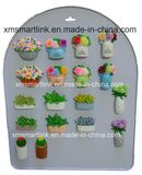 Sculpture Flower Pot Fridgerator Magnets Crafts