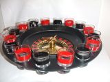 16 Glass Shots Drinking Roulette Game Set