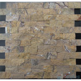 Tropical Forest Split Brick Marble Mosaic