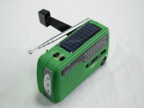 2015 Cheap Price Wholesale LED Solar Light Radio with USB Charger and Battery Indicator