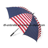 Us Flag Full Printing Golf Umbrella, Golf Market Umbrella (02109)
