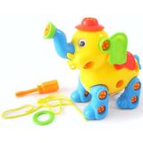 Education Children Plastic Elephant Cartoon Toy DIY Toy with En71 (10222098)