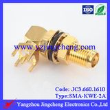 SMA Right Angle Female PCB Connector