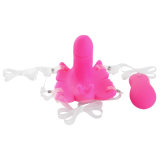 Butterfly Silicone Dildo Wirless Remote Vibrate Sex Toys (HT-2009)