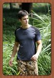 2014 New Style Mens Fashion Slim Fit Cotton T Shirt Decorated with Buckle Men's Short-Sleeved T-Shirt Casual Tee M-Xxl