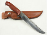 Udtek00281 OEM Buck No. 2 Carving Flower Fixed Blade Multifunctional Knife for Rescue