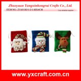Christmas Decoration (ZY16Y183-1-2-3 18X14CM) Christmas Drawstring Functional Bag