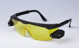 High Quality PC Lens Safety Glasses/Eyewear with LED Lights (ST03-GB014-4))