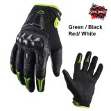 New Carbon Bomber Motocross Racing Cycling Gloves, Lycra Finger Gusset, Bicicleta Ciclismo Motorcycle Gloves, Bike Accessories