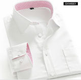 2014 100% Cotton Button-Down Point Collar Cotton Western T-Shirt