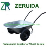 Wb6406 150kg Power Garden Metal Wheel Barrow for South America, Western Europe Market
