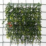 Plastic Artifical Garden Hedges Grass Leaf Fence