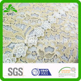 Clothing Accessories 100% Polyester Flower Design Embroidery Lace