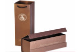 OEM High Quality Rigid Cardboard Single Wine Packaging Box