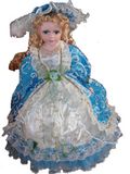 Lifelike Porcelain Umbrella Dolls (DYSW01)