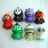 High Quality Plastic Promotional 3D Rubber Wreak Squeezing Novelty Toy (PT-A003)