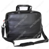Black Computer Bag Leather Laptop Bag for Men