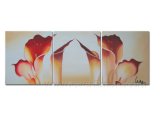 Hand-Painted Flower Oil Painting on Canvas for Decor (FL3-209)