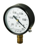 Convex Mounted Radial Axial Fixed Pressure Gauge