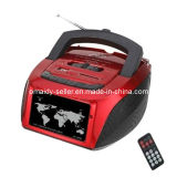 FM Radio with Auto Scan Function and USB & SD & TF Card Slot
