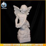 Factory Direct Marble Carved Angel Sculptures