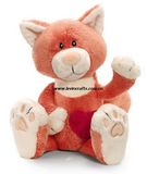 Lovely Stuffed Plush Orange Cat Toys