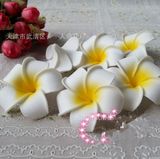 Artificial EVA Egg Flower Egg Frangipani Flower Head