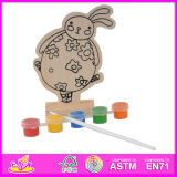 2014 New Play Paint Toy Baby Toy, Cheap DIY Wooden Toy Baby Toy, Educational Toy Wooden Paint Baby Toy W03A052