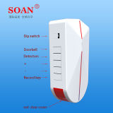 Wireless Alarm Siren with Doorbell, Welcome Device Function for Home Security (DB001)