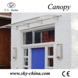 Aluminium Polycarbonate Awning for Balcony Fans (B900)