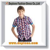 Cotton School Uniform Shirt Boys Casual Shirt (UC109)