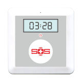 Wireless GSM Home Security Alarm with LCD Display Current Time,