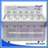 Single Phase Energy Meter Calibration Test Bench 6 Postion 0.05% Accurancy