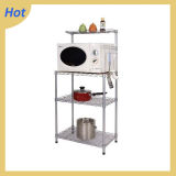 Plastic Coated Steel Microwave Oven Rack for Kitchen