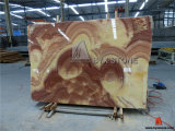 Red Dragon Colorful Jade Slab for Indoor Wall Decoraton