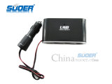 Suoer 3 Plug Multi-Plug USB Car Cigarette Lighter 12V Car Charger (WF-0096)