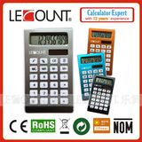 10 Digits Aluminium and ABS Dual Power Handheld Calculator (LC528)