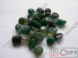 Green Tumbled Gemstones/Agate for Wholesale