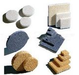 Ceramic Foam Filter for Metal Casting (Materials: SiC, Alumina, Zirconia)