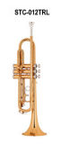 Gold Lacquer Bb Key Trumpet