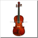 4/4, 3/4 Carved Solid Spruce Top Student Violin (VG104)