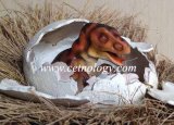 Dinosaur Egg Baby out From Dinosaur Shell for Theme Park Amusement