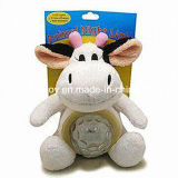 The Dark Electric LED Cow Plush Toy (GT-006976)