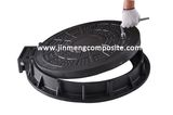 Anti-Theft D400 SMC Composite Manhole Cover with Lock