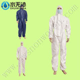 PP/SMS Disposable Nonwoven Coverall/Lab Coat