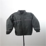 Polyester Pongee with PVC Coating Rainsuit