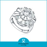 Charming Spark Silver Ring Jewellery with CZ (R-0600)