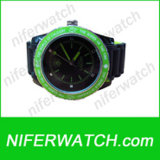 New Silicone Alloy Wrist Watches for Men (NFSP239)